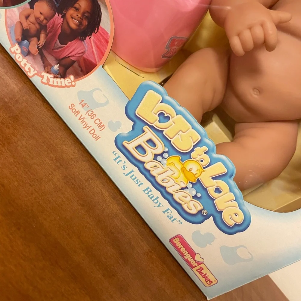 Vintage Drink & Wet Lots to Love Babies Doll Set Baby Potty Wetting Doll